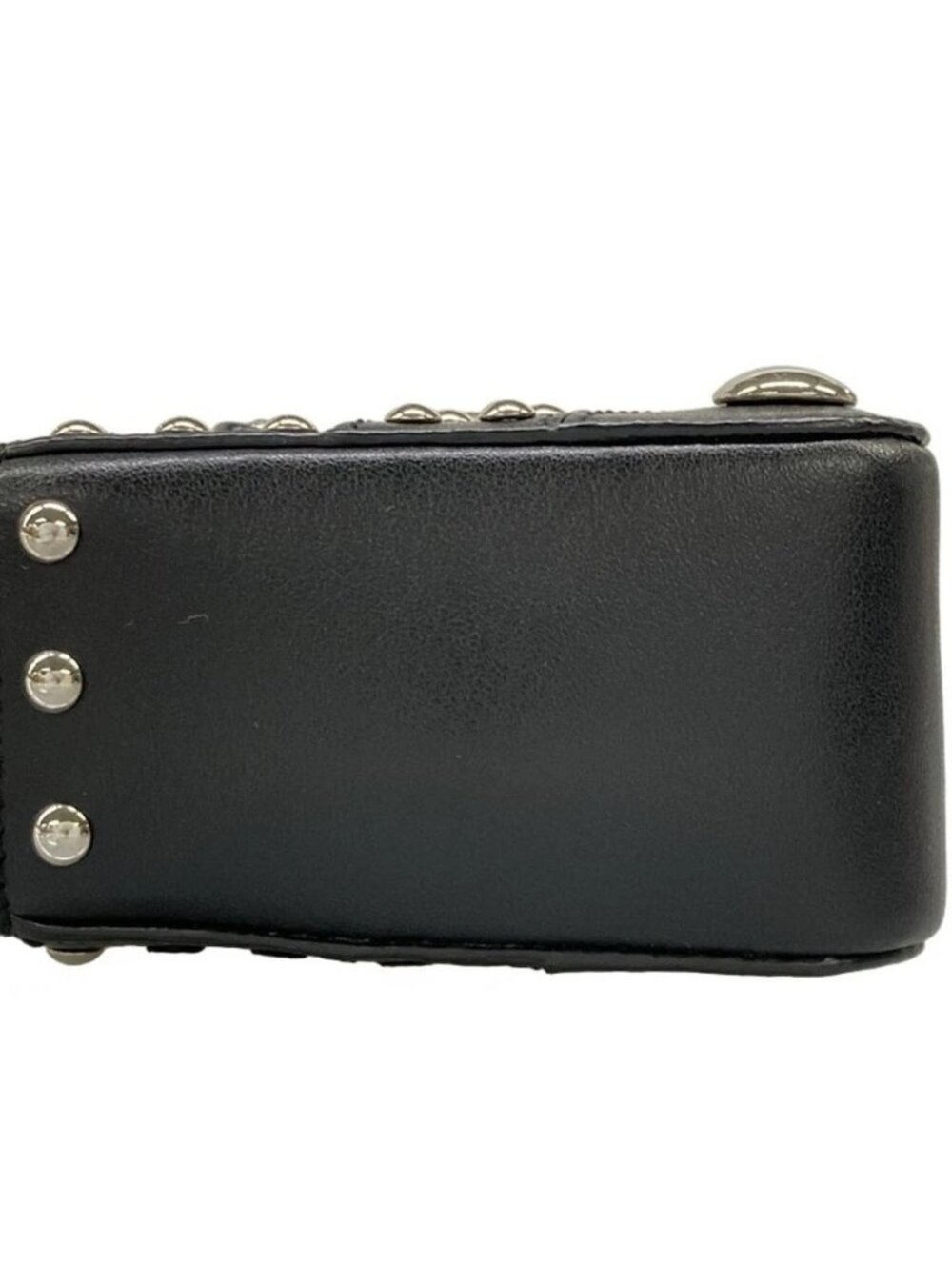 PRADA - Black Leather Accessory Case - Picture 6 of 10